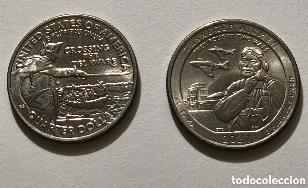 Monedas antiguas de Am&eacute;rica: EEUU. 2021. 1/4 d&oacute;lar