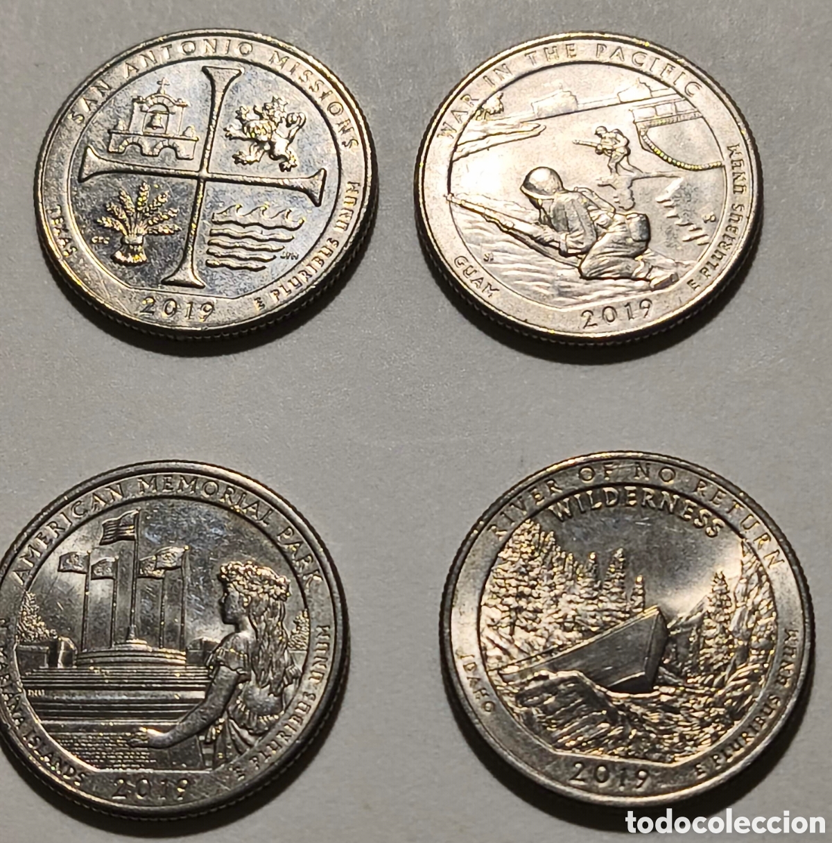 Monedas antiguas de Am&eacute;rica: EEUU. 2019. 1/4 d&oacute;lar