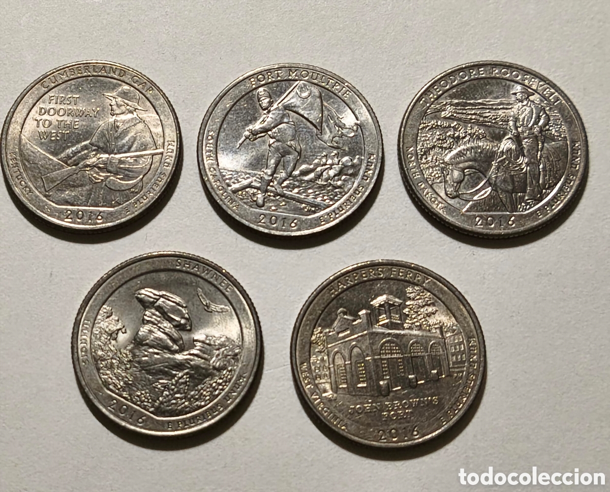 Monedas antiguas de Am&eacute;rica: EEUU. 2016. 1/4 d&oacute;lar
