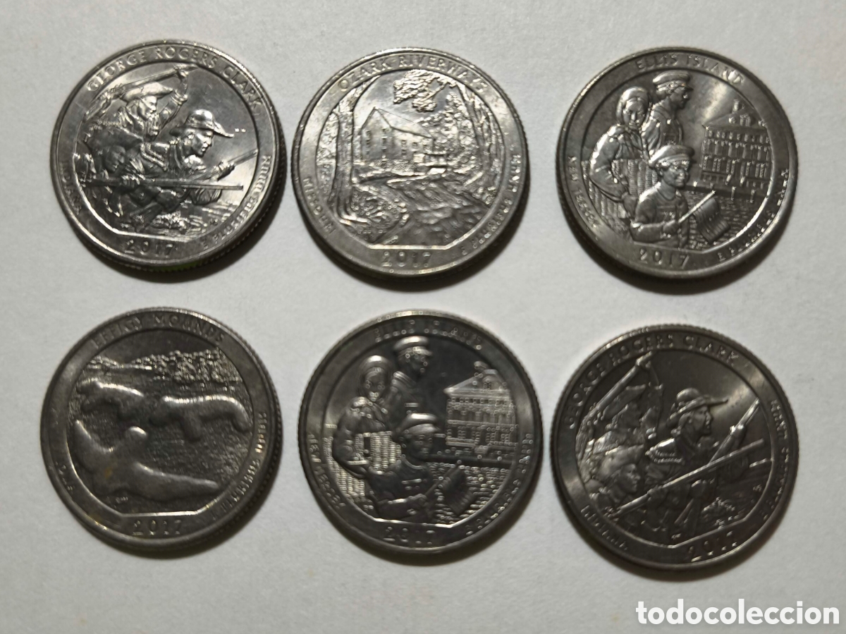 Monedas antiguas de Am&eacute;rica: EEUU. 2017. 1/4 d&oacute;lar