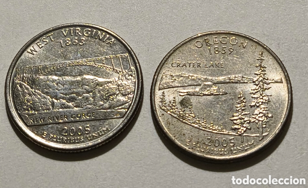 Monedas antiguas de Am&eacute;rica: EEUU. 2005. 1/4 d&oacute;lar - Foto 1