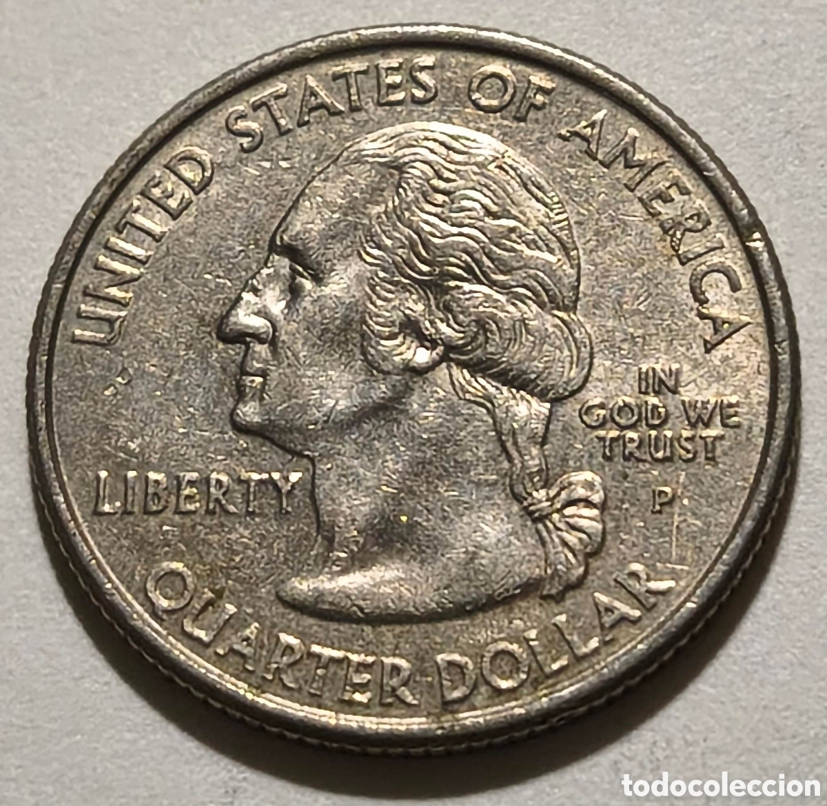Monedas antiguas de Am&eacute;rica: EEUU. 2001. 1/4 d&oacute;lar - Foto 2