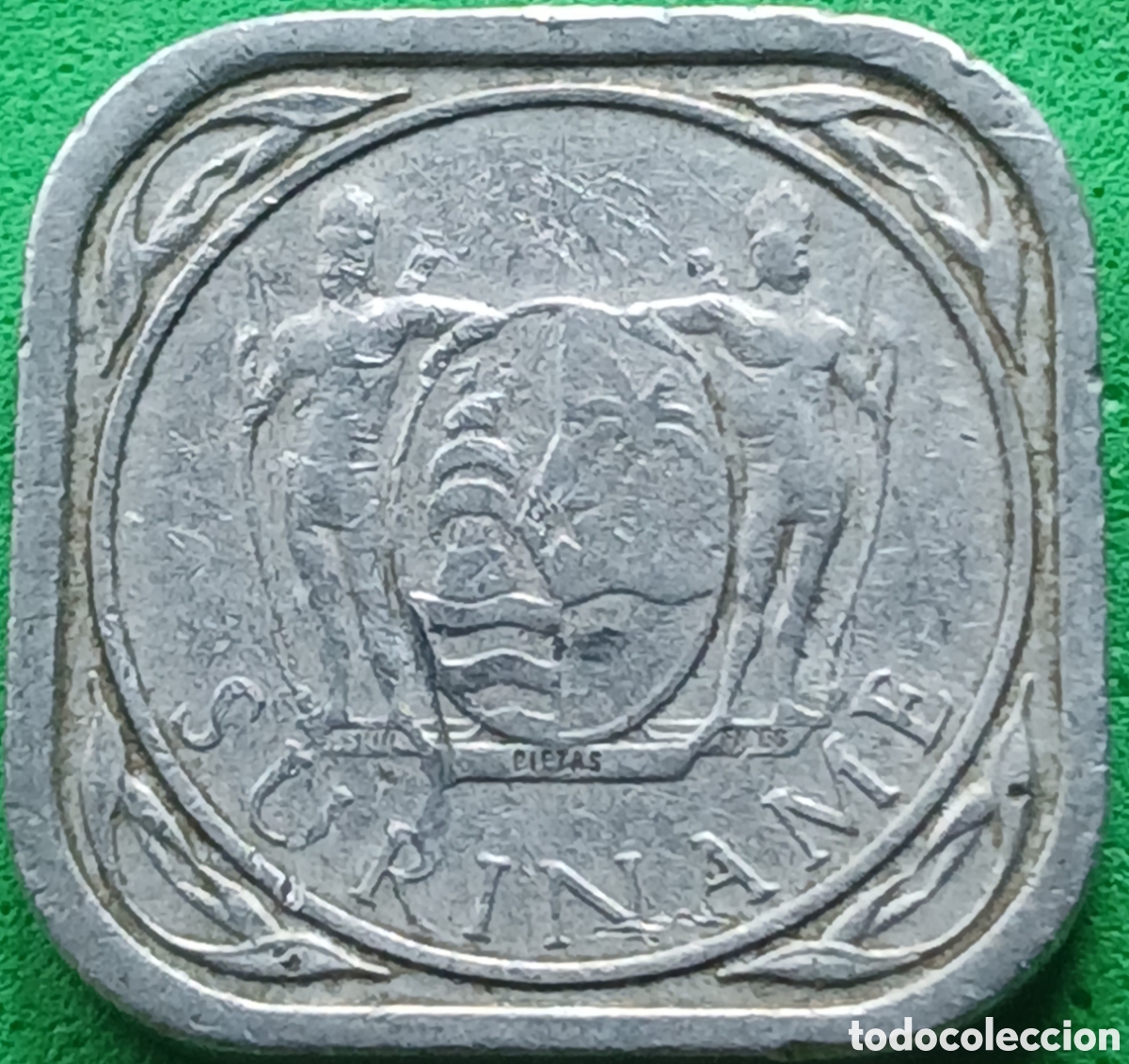 Monedas antiguas de Am&eacute;rica: Surinam 5 cent 1979 km#12a - Foto 2