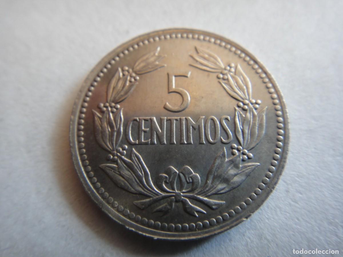 Monedas antiguas de Am&eacute;rica: Venezuela, Moneda de 5 cent, (Puya) a&ntilde;o 1964, (Copro-N&iacute;quel) ref, 8318/9