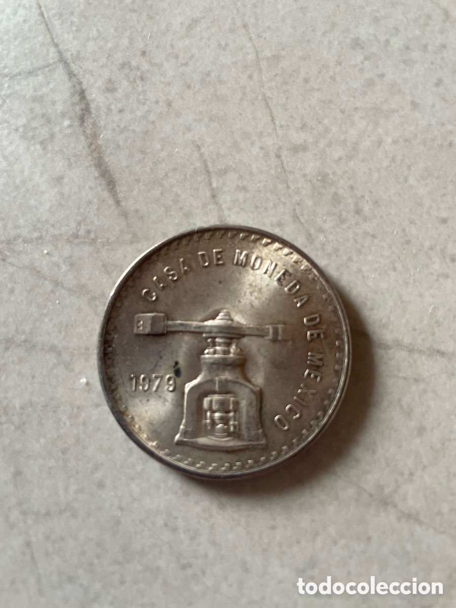 Monedas antiguas de Am&eacute;rica: Moneda plata M&eacute;xico onza Troya