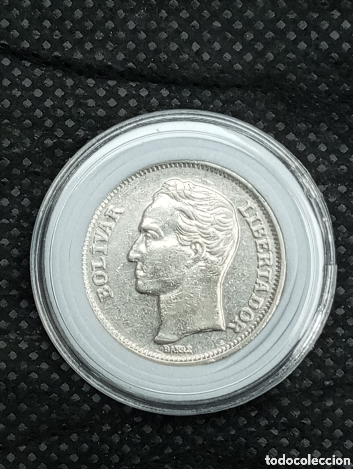 Monedas antiguas de Am&eacute;rica: Moneda de un bol&iacute;var Venezuela 1977