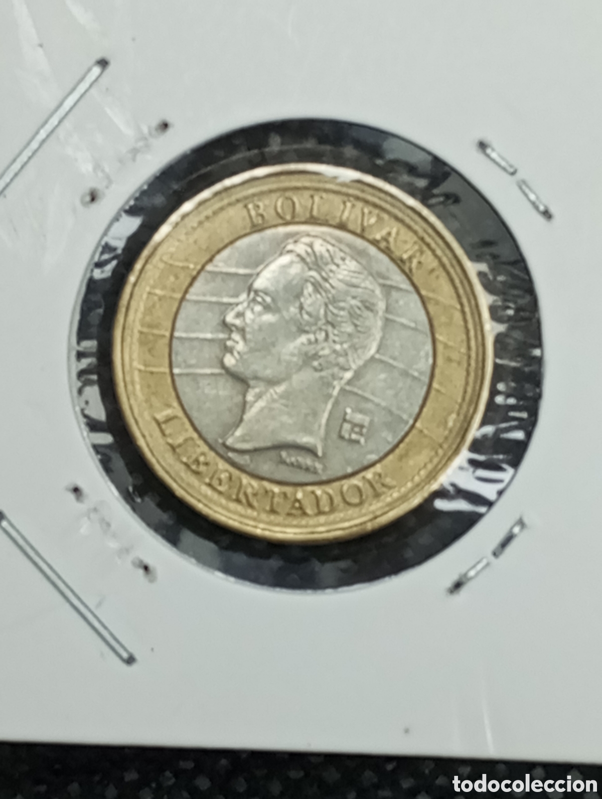 Monedas antiguas de Am&eacute;rica: Moneda de un bol&iacute;var Venezuela 2007