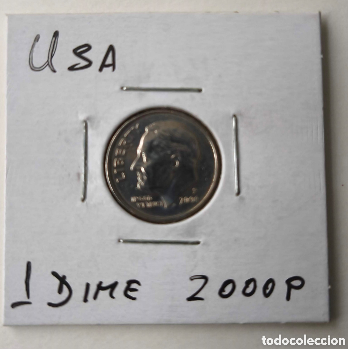 Monedas antiguas de Am&eacute;rica: EEUU. 2000. 1 DIME. P