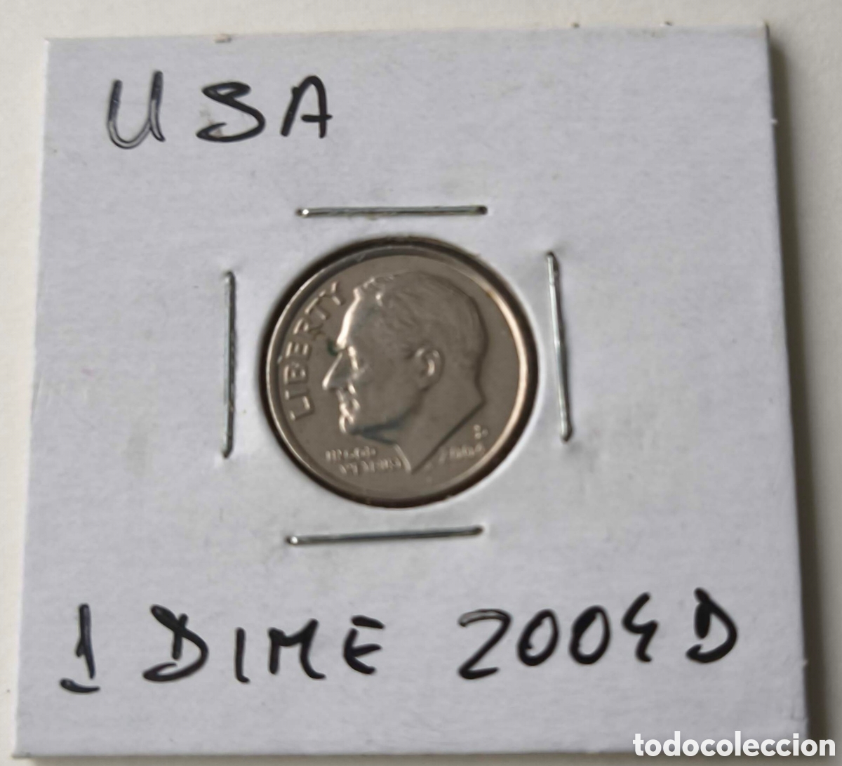 Monedas antiguas de Am&eacute;rica: EEUU. 2004. 1 DIME. D