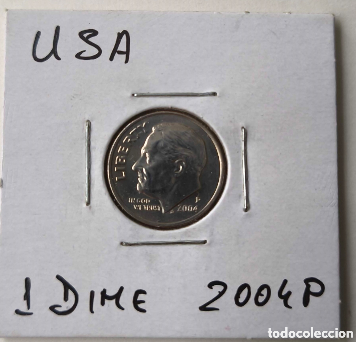 Monedas antiguas de Am&eacute;rica: EEUU. 2004. 1 DIME. P