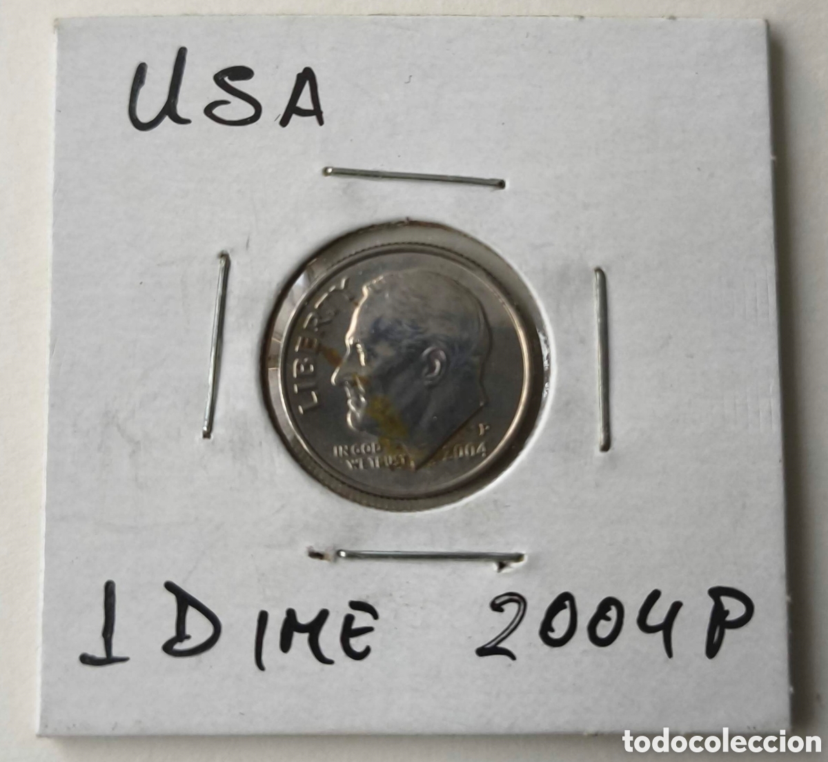 Monedas antiguas de Am&eacute;rica: EEUU. 2004. 1 DIME. P