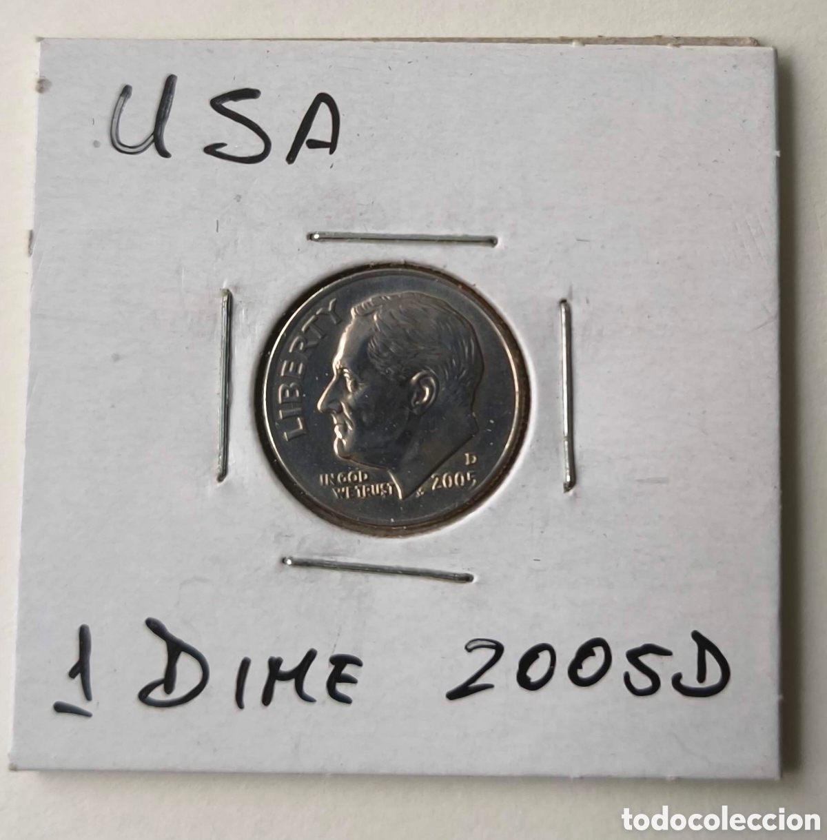 Monedas antiguas de Am&eacute;rica: EEUU. 2005.1 DIME. D
