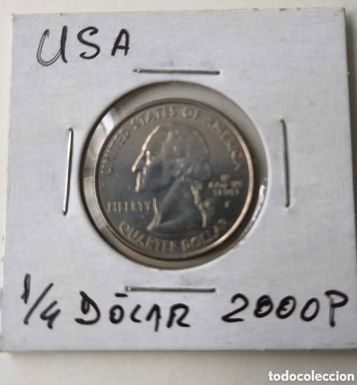 Monedas antiguas de Am&eacute;rica: EEUU. 2000. 1/4 D&Oacute;LAR. P - Foto 2