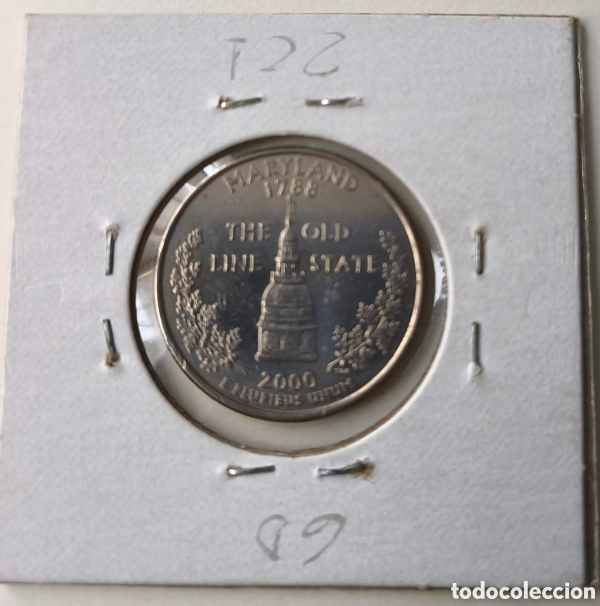 Monedas antiguas de Am&eacute;rica: EEUU. 2000. 1/4 D&Oacute;LAR. P