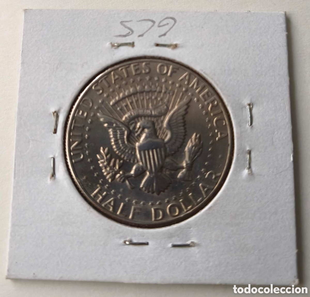 Monedas antiguas de Am&eacute;rica: EEUU.1980. 1/2 D&Oacute;LAR. D - Foto 2