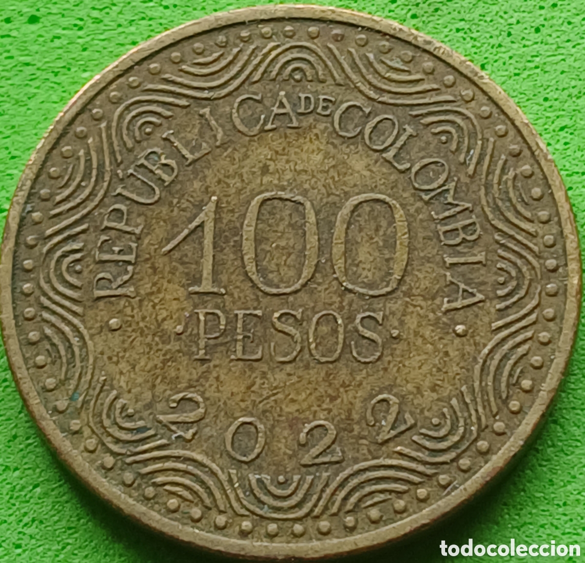Monedas antiguas de Am&eacute;rica: Colombia 100 pesos 2022 km#296