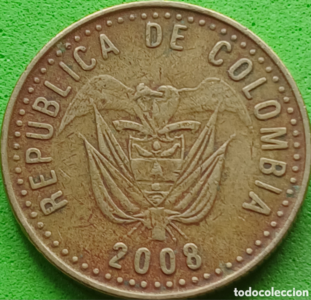 Monedas antiguas de Am&eacute;rica: Colombia 100 pesos 2008 km#285