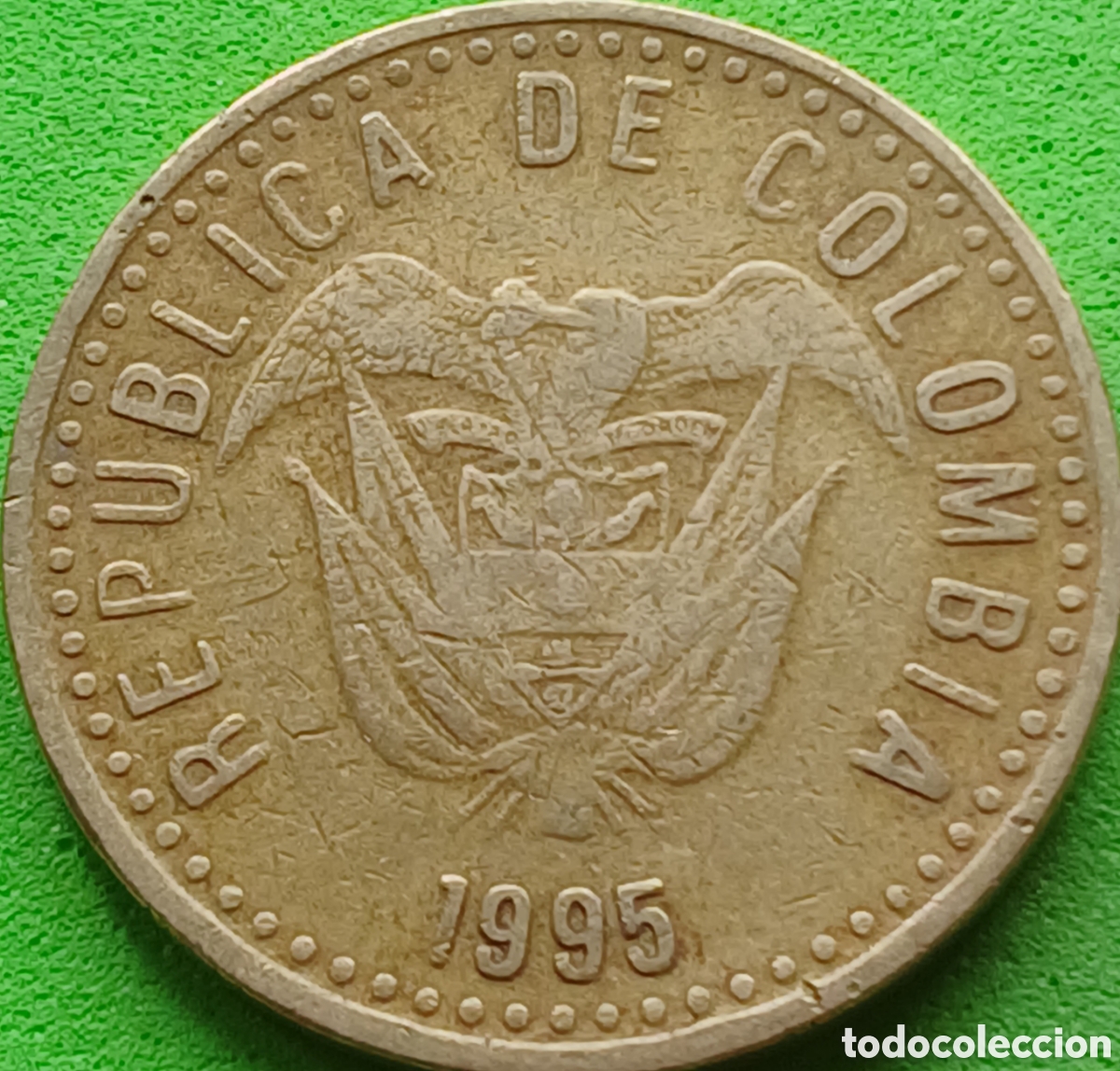 Monedas antiguas de Am&eacute;rica: Colombia 100 pesos 1995 km#285