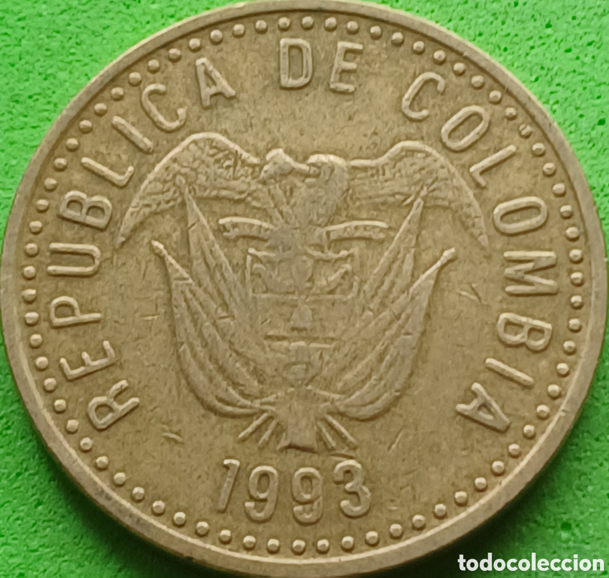 Monedas antiguas de Am&eacute;rica: Colombia 100 pesos 1993 km#285