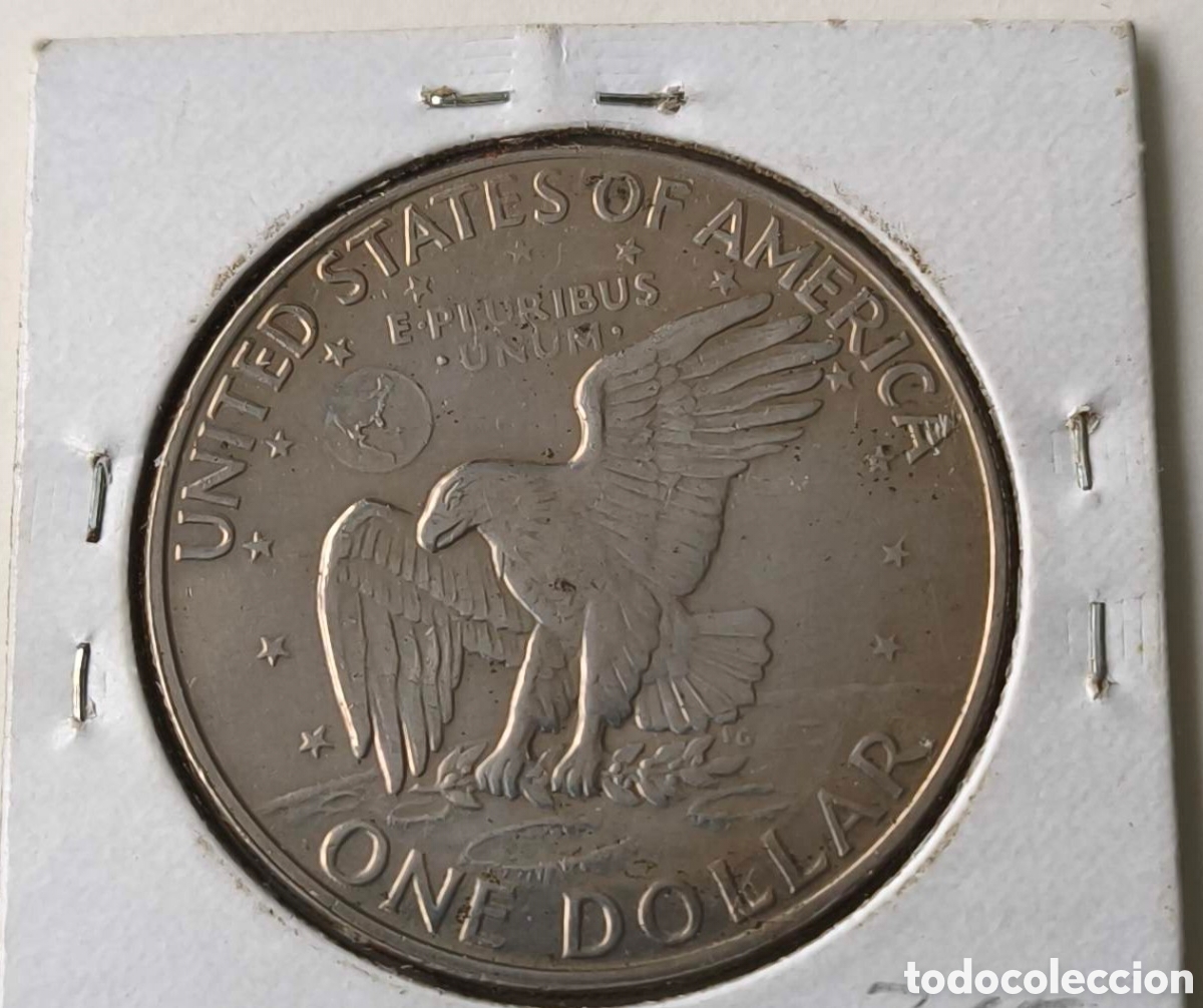 Monedas antiguas de Am&eacute;rica: EEUU. 1972. 1 D&Oacute;LAR. D - Foto 2