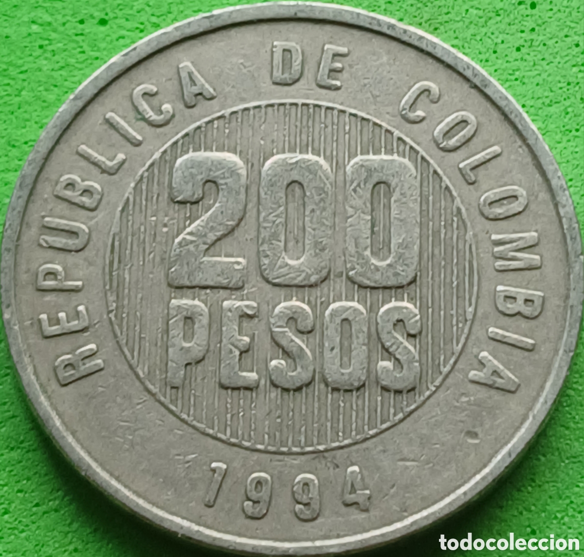 Monedas antiguas de Am&eacute;rica: Colombia 200 pesos 1994 km#287