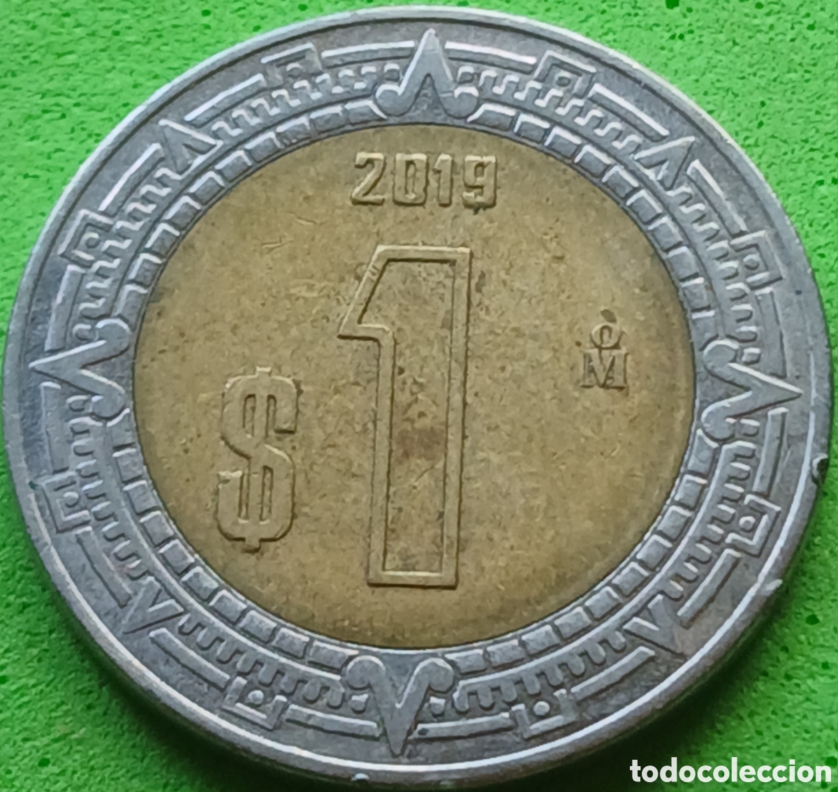 Monedas antiguas de Am&eacute;rica: M&eacute;xico 1 peso 2019 km#603