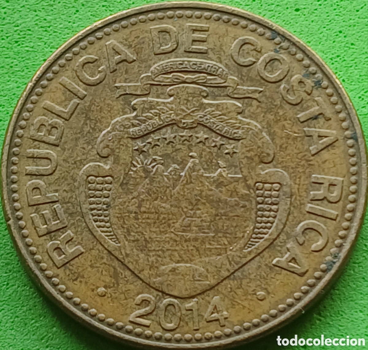 Monedas antiguas de Am&eacute;rica: Costa Rica 25 colones 2014 km#229c
