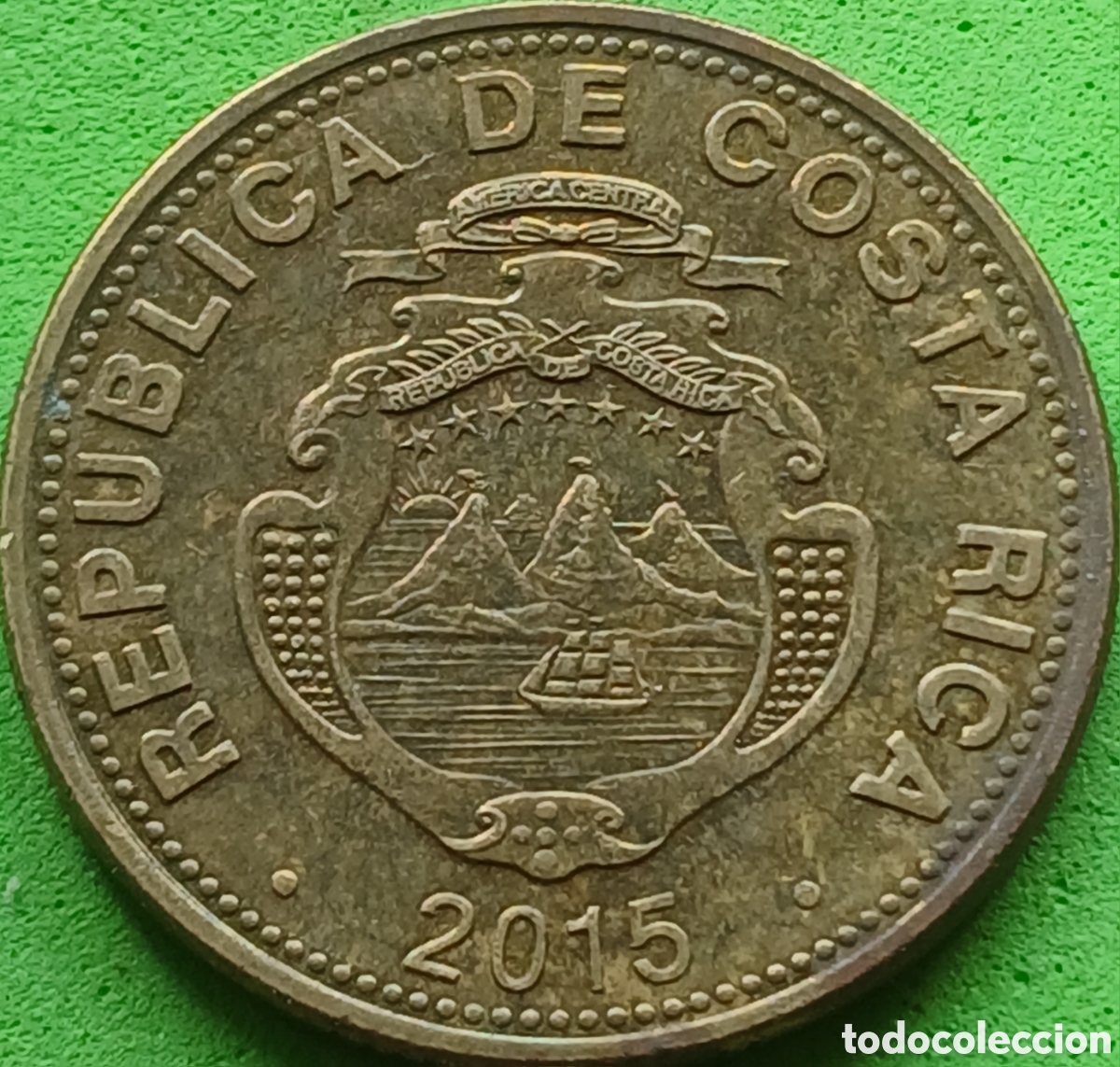 Monedas antiguas de Am&eacute;rica: Costa Rica 50 colones 2015 km#231.1b