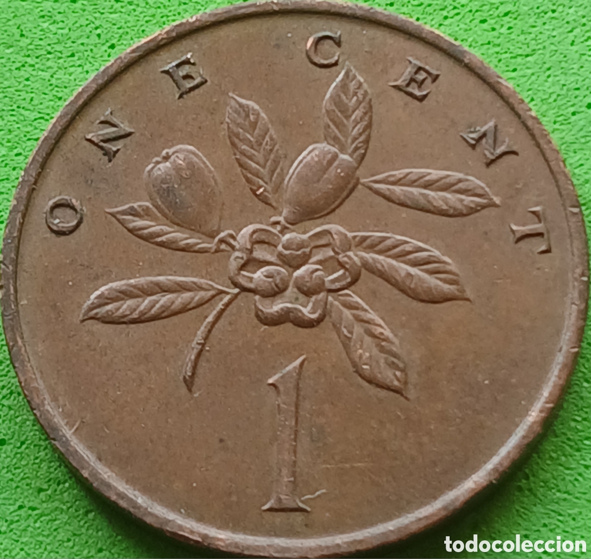 Monedas antiguas de Am&eacute;rica: Jamaica one cent 1970 km#45
