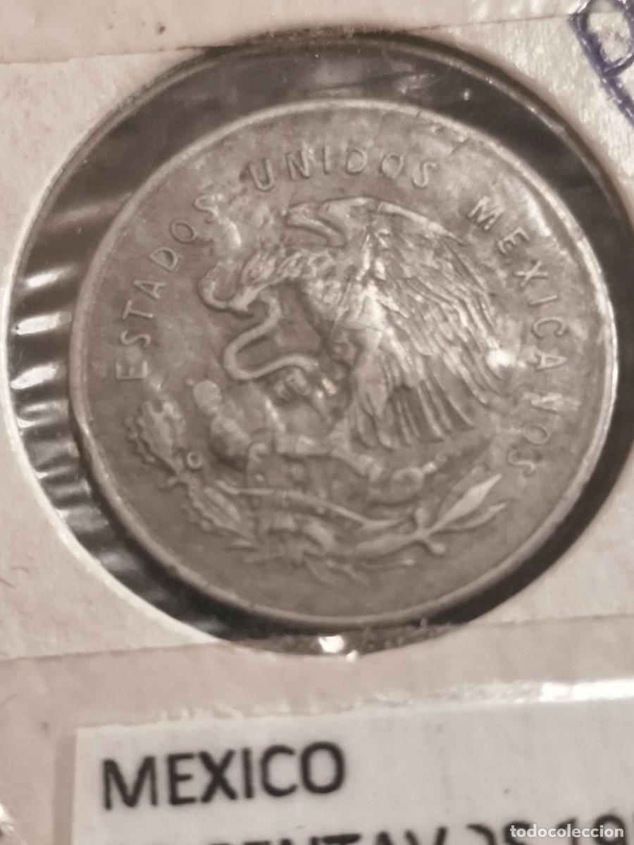 Monedas antiguas de Am&eacute;rica: 25 centavos 1952 plata