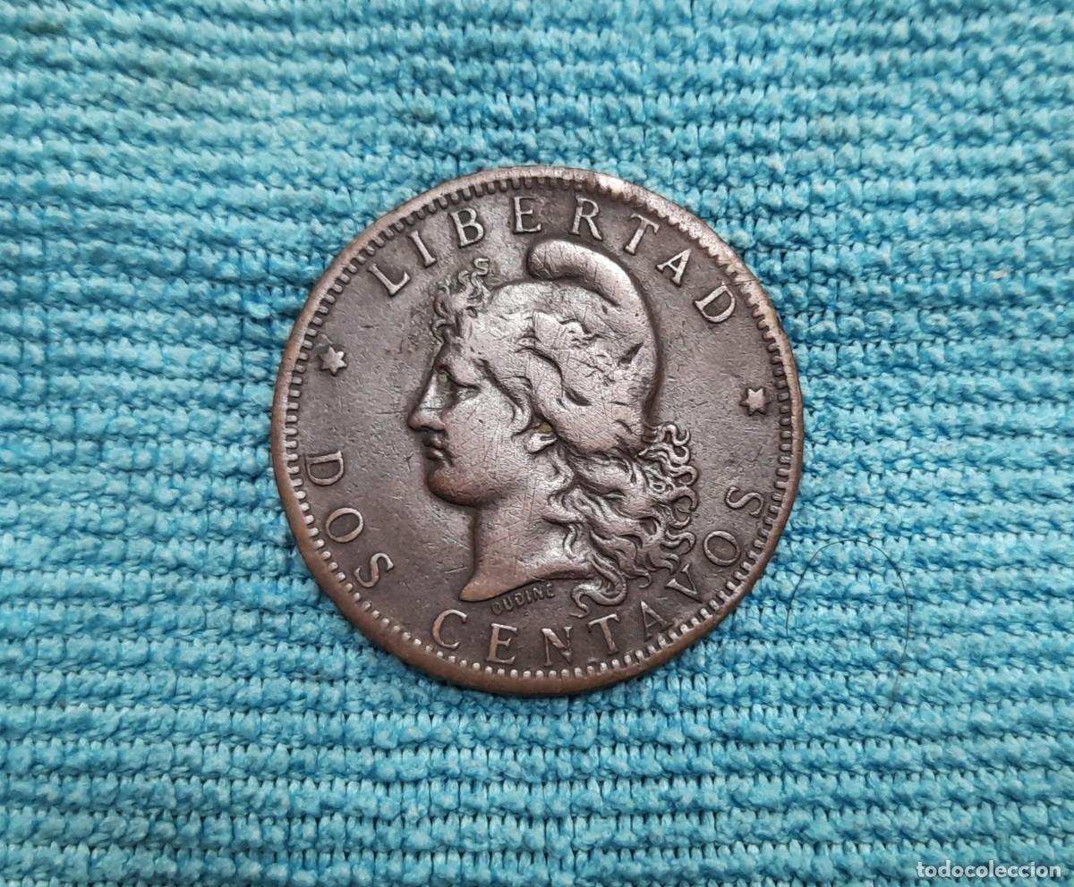 Monedas antiguas de Am&eacute;rica: Argentina, 2 Centavos 1884