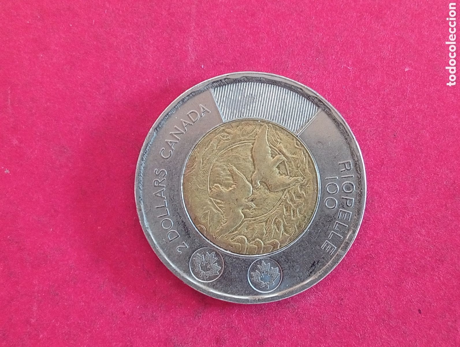 Monedas antiguas de Am&eacute;rica: 2 dolares de Canad&aacute; 2023 conmemorativa