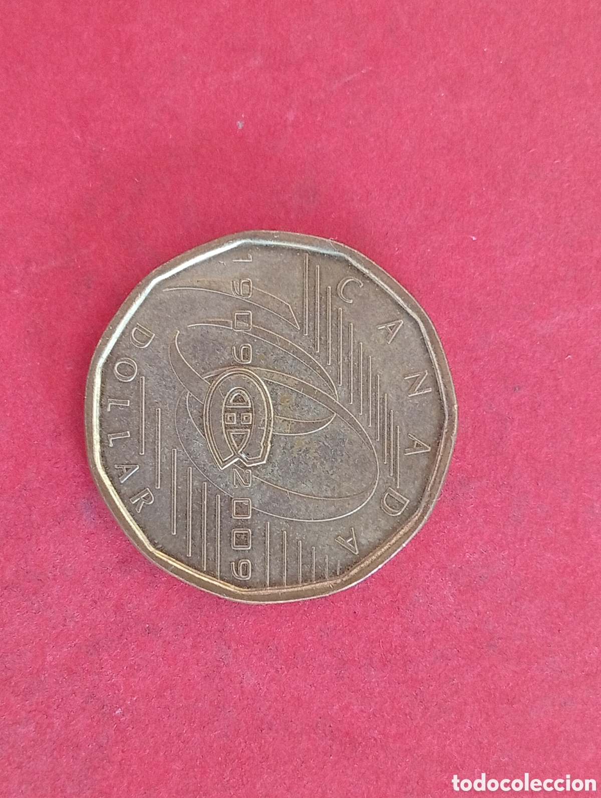 Monedas antiguas de Am&eacute;rica: 1 dolar de Canad&aacute; 2009 conmemorativa