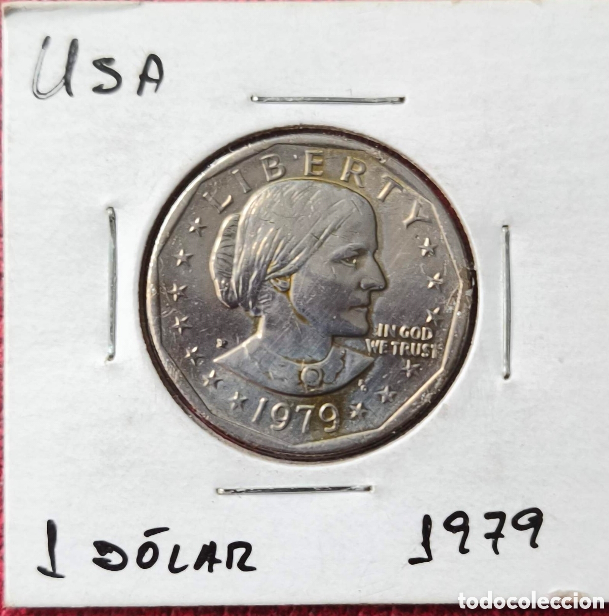 Monedas antiguas de Am&eacute;rica: EEUU. 1979. D&Oacute;LAR. SUSAN B. ANTHONY