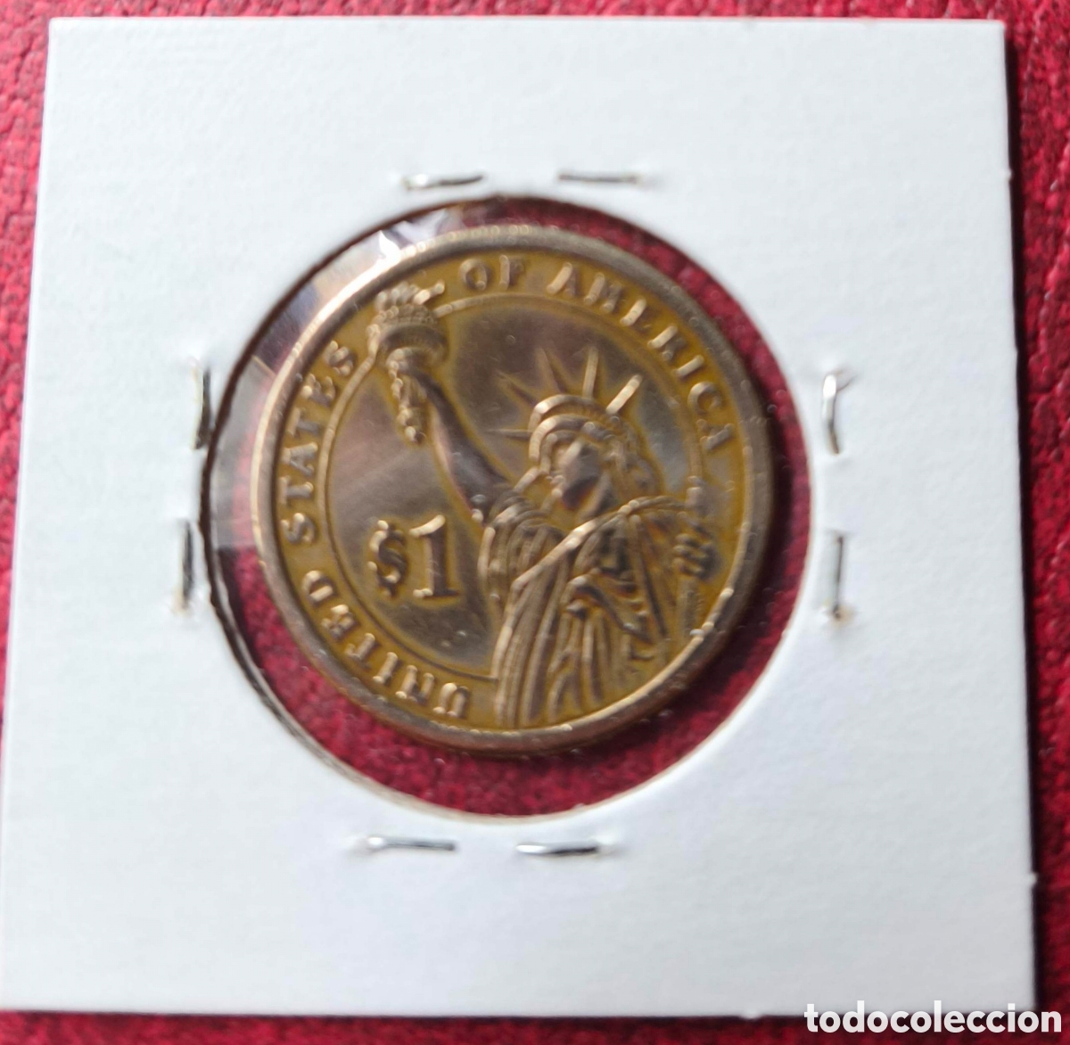 Monedas antiguas de Am&eacute;rica: EEUU. 2007. D&Oacute;LAR. JOHN ADAMS - Foto 2