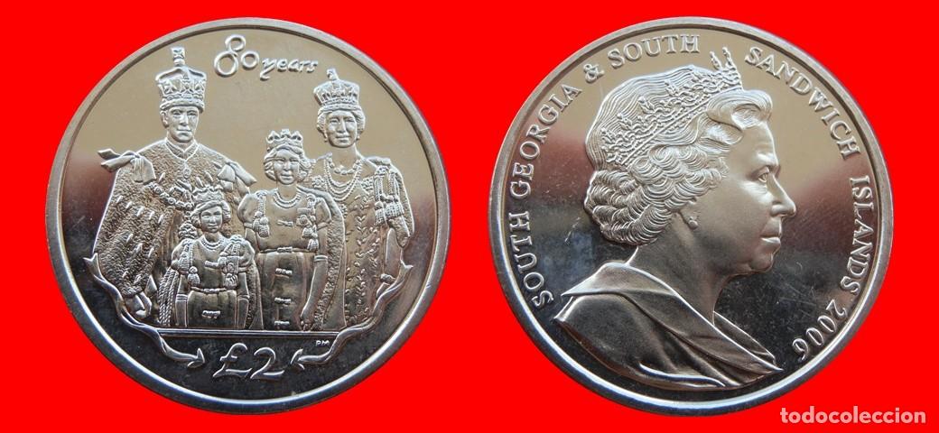 Monedas antiguas de Am&eacute;rica: 2 LIBRAS POUNDS 2006 SIN CIRCULAR ISLAS GEORGIAS DEL SUR Y SANDWICH DEL SUR-9803SC