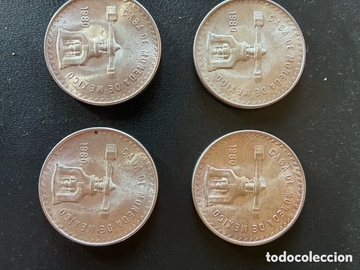Monedas antiguas de Am&eacute;rica: Monedas mexicanes de plata - Foto 2