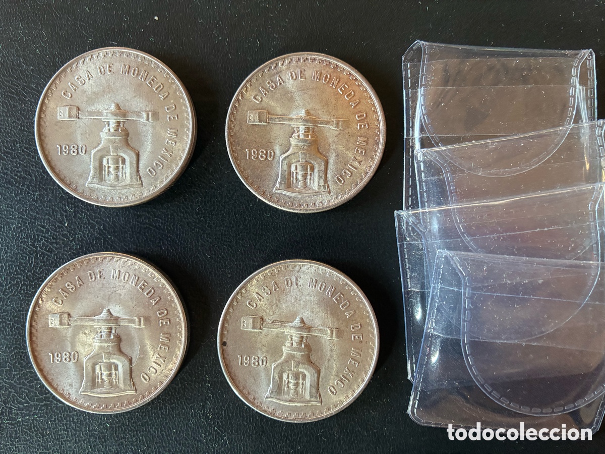Monedas antiguas de Am&eacute;rica: Monedas mexicanes de plata - Foto 3