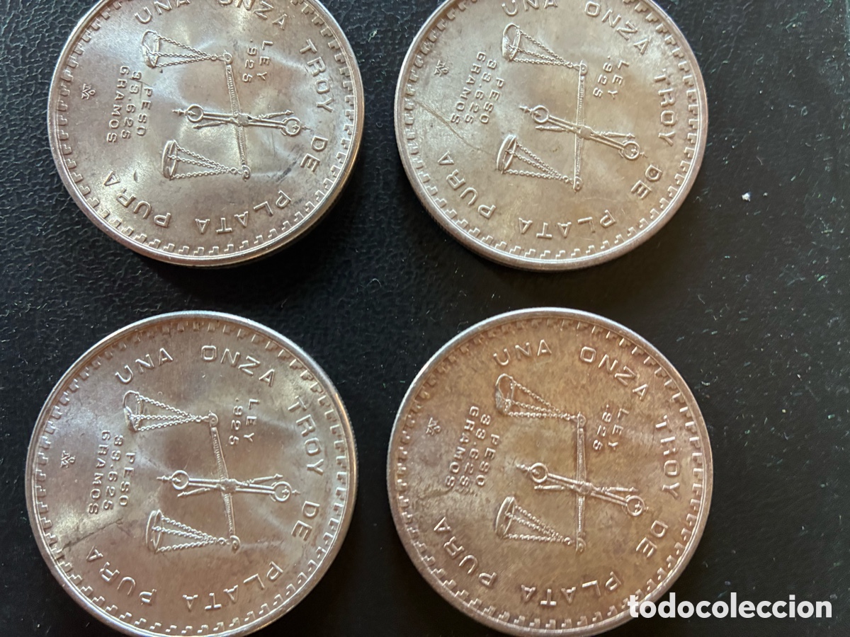 Monedas antiguas de Am&eacute;rica: Monedas mexicanes de plata