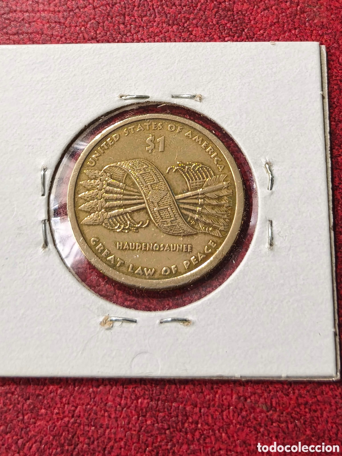 Monedas antiguas de Am&eacute;rica: EEUU. 2010. D&Oacute;LAR. SACAGAWEA - Foto 2