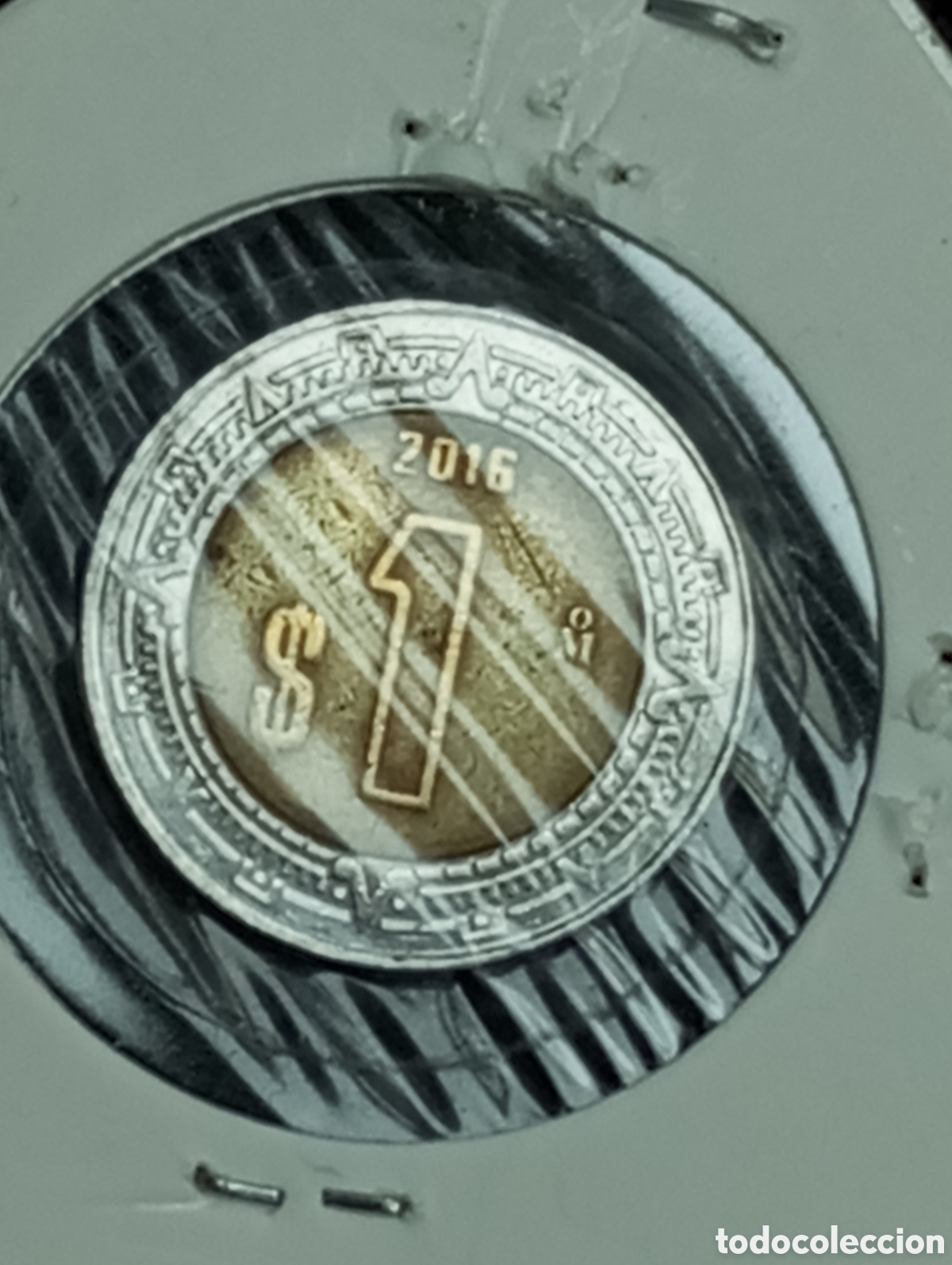 Monedas antiguas de Am&eacute;rica: Moneda de un peso M&eacute;xico 2016 - Foto 2