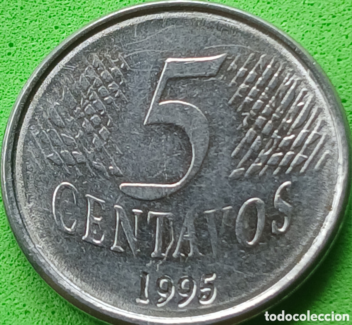Monedas antiguas de Am&eacute;rica: Brasil 5 centavos 1995 km#632