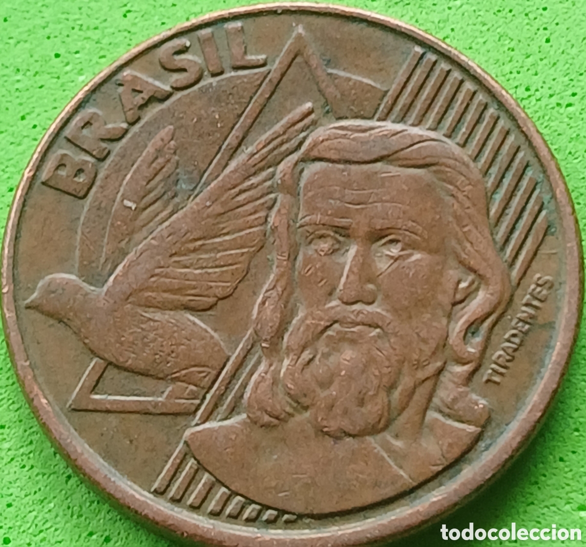 Monedas antiguas de Am&eacute;rica: Brasil 5 centavos 2005 km#648 - Foto 2