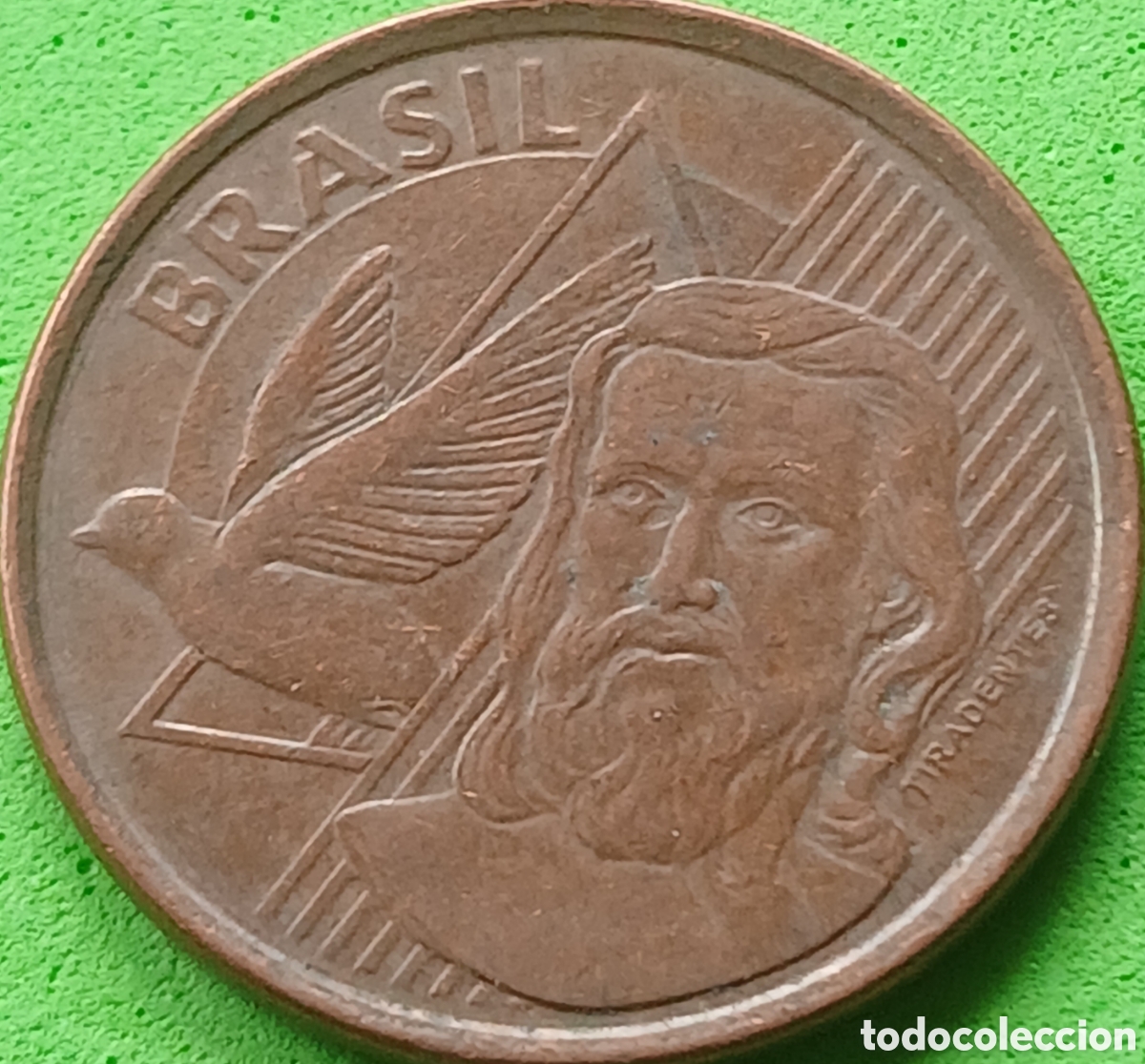 Monedas antiguas de Am&eacute;rica: Brasil 5 centavos 2012 km#648 - Foto 2