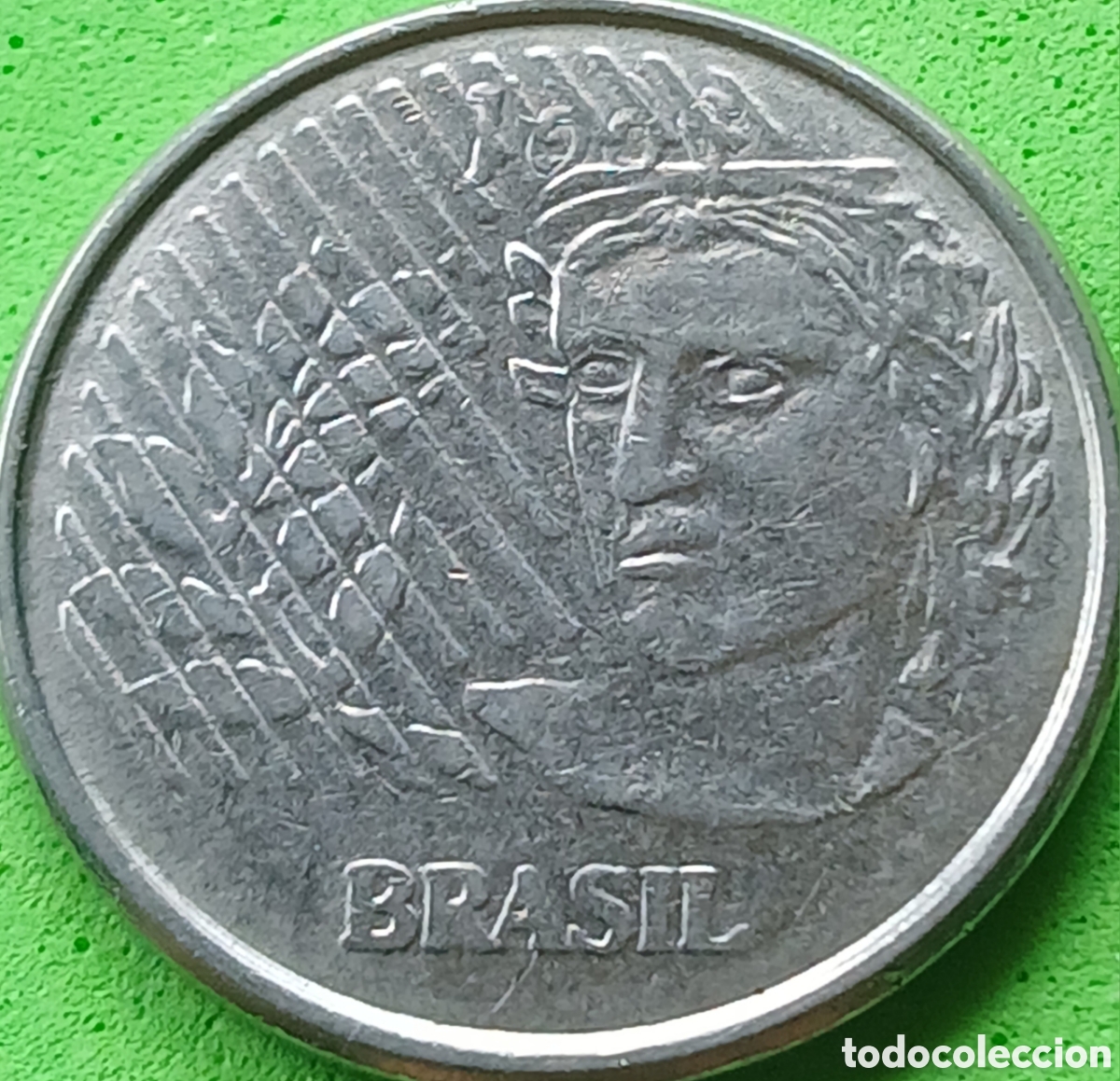 Monedas antiguas de Am&eacute;rica: Brasil 10 centavos 1994 km#633 - Foto 2