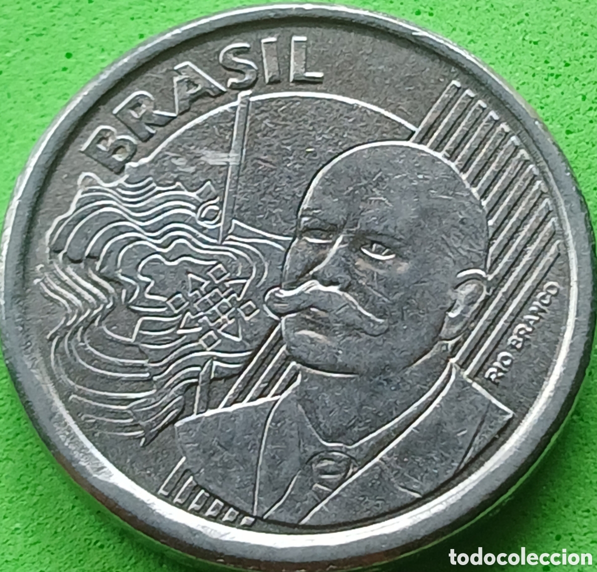 Monedas antiguas de Am&eacute;rica: Brasil 50 centavos 2009 km#651a - Foto 2