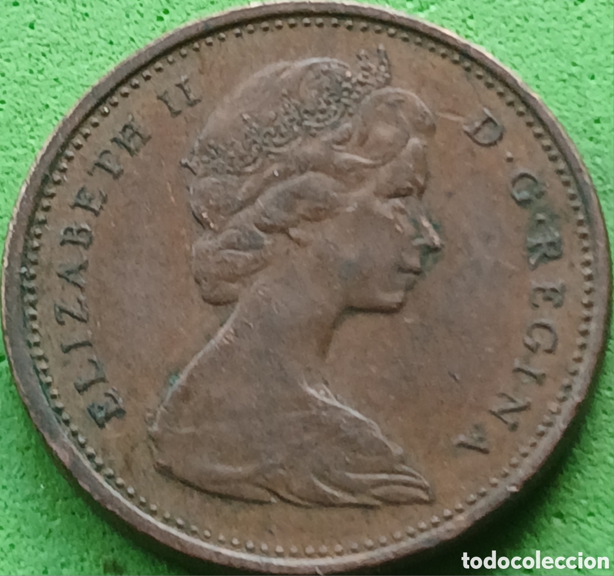 Monedas antiguas de Am&eacute;rica: Canad&aacute; 1 cent 1965 km#59 - Foto 2