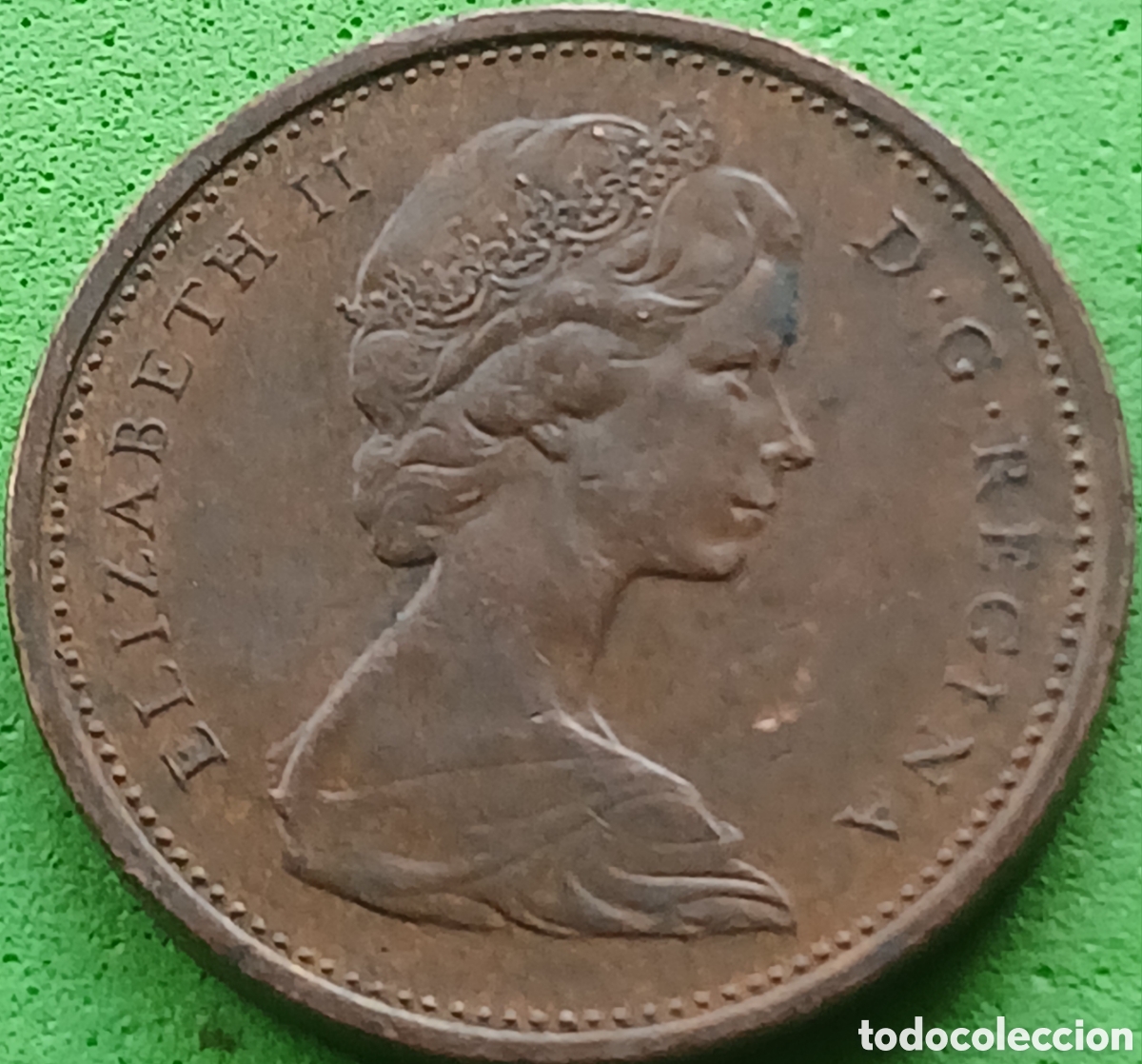 Monedas antiguas de Am&eacute;rica: Canad&aacute; 1 cent 1972 km#59 - Foto 2