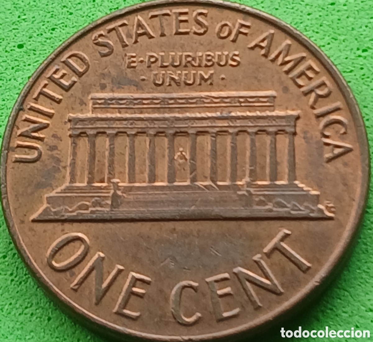 Monedas antiguas de Am&eacute;rica: USA one cent 1964 km#201 sin marca de ceca - Foto 2