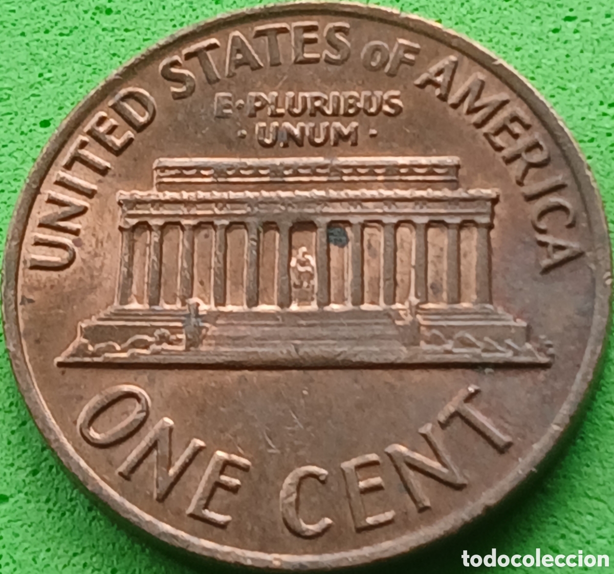 Monedas antiguas de Am&eacute;rica: USA one cent 1972 km#201 sin marca de ceca - Foto 2
